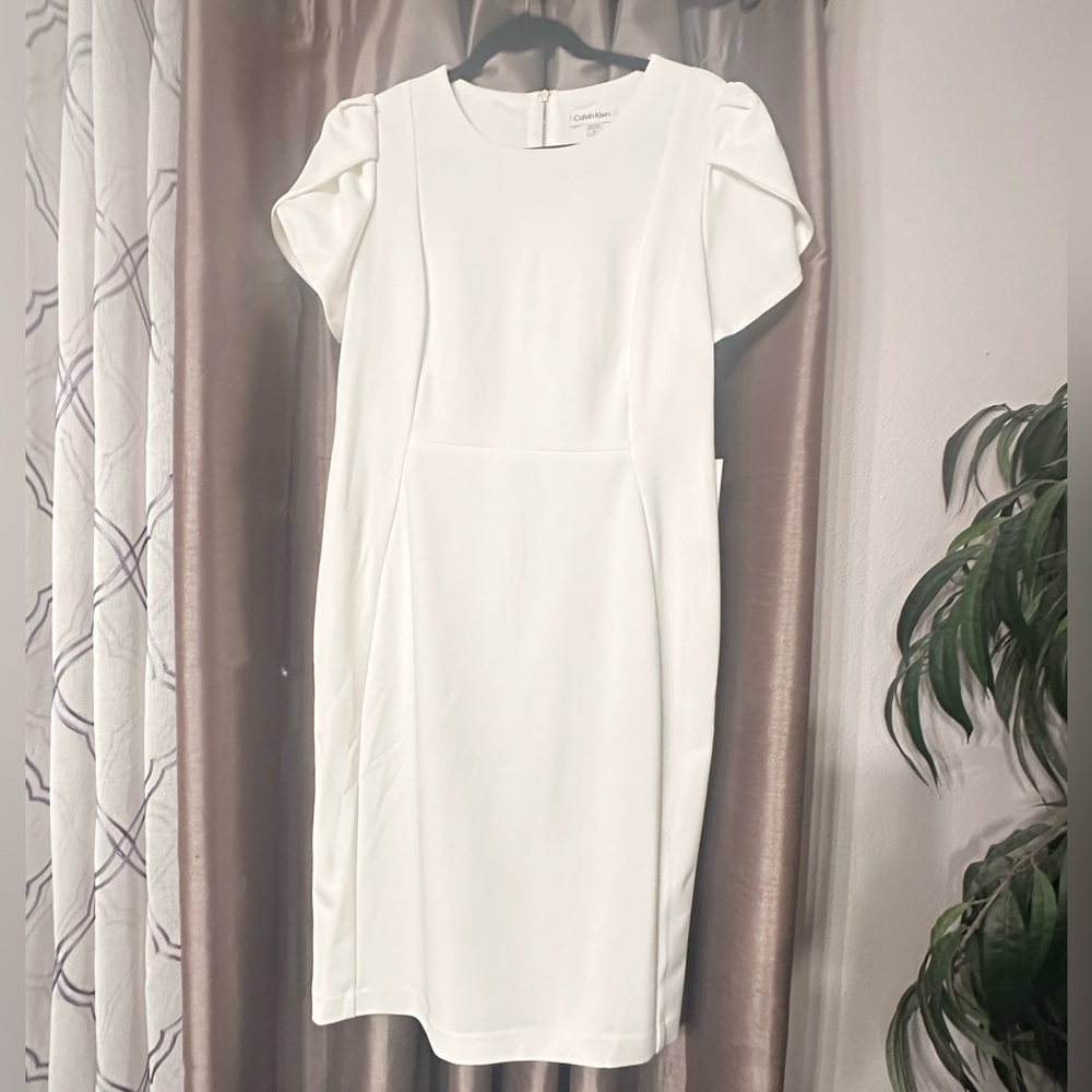 Calvin Klein White Dress